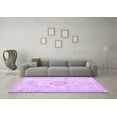 thumbnail image 3 of Ahgly Company Indoor Rectangle Persian Purple Bohemian Area Rugs, 2' x 5', 3 of 4
