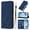 Blue, variant on Case for Xiaomi Redmi Note 15 / Poco M8 5G Wallet PU Leather Case with Card Slots Kickstand Shockproof Magnetic Flip Phone Cover, Blue