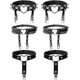 thumbnail image 1 of 6 Pieces Heart Garter Set Rivet Heart Garter, Lace Heart Garter, Faux Leather Thigh Ring Garter Belt Adjustable Leg Garter Punk Gothic Garter with Ant, 1 of 5