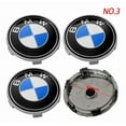 thumbnail image 1 of 4 Pcs Capuchons de Moyeu Central de Roue de Voiture pour Bmw X3, 1 of 3