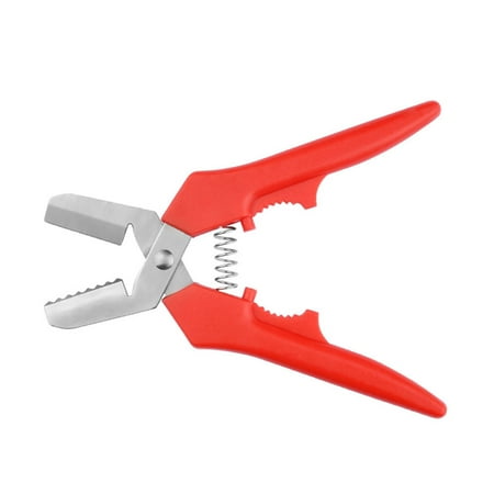 

BESTHUA Chestnut Clip Sheller-Nut Cracker with Non-slip Handle Chestnut Peeler Scissors with Serrated and Sharp Flat sheller for Chestnut