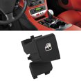 thumbnail image 1 of Window Switch Button Cover, Black ABS Wearproof Door Window Button  Stylish Look  For Cars, 1 of 8