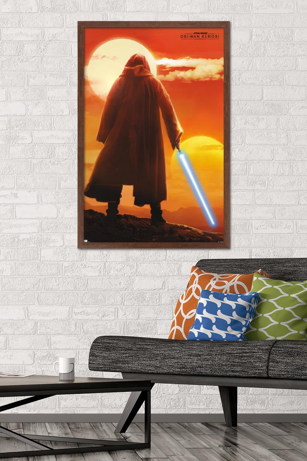 Star Wars: Obi-Wan Kenobi - Two Suns Wall Poster, 22.375" x 34" Framed