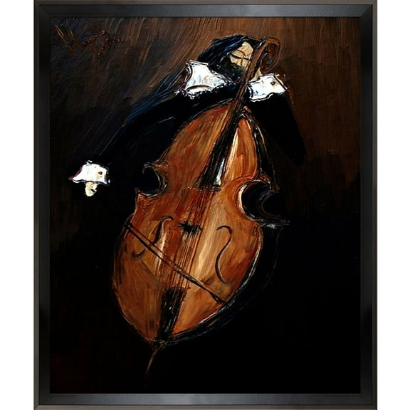 La Pastiche Justyna Kopania Violoncello Framed Fine Art Print
