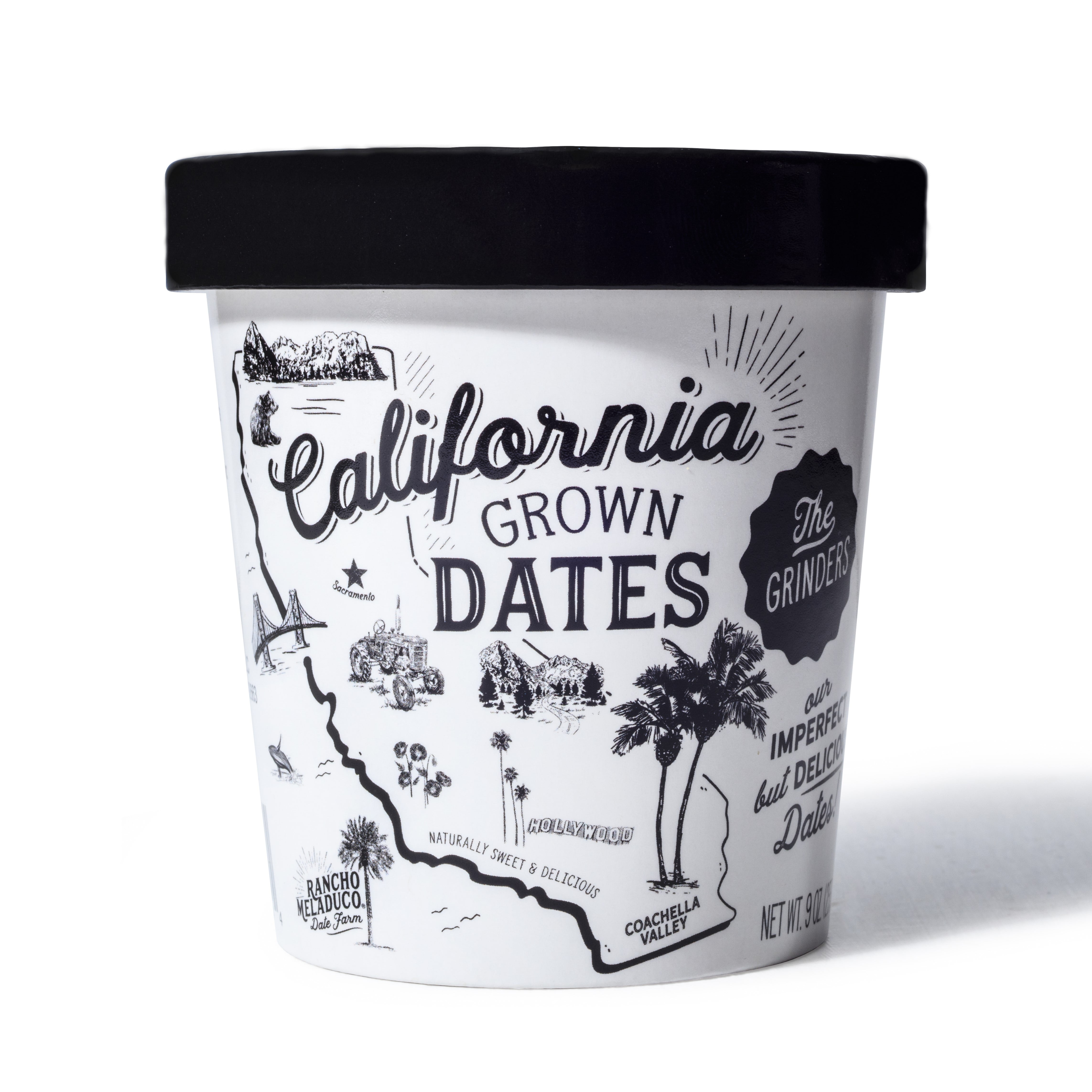 Rancho Meladuco Date Farm "Grinders" the Imperfect Medjool Dates