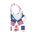 thumbnail image 5 of cocolona Patriotic Shirts for Women 4th of July Summer Sleeveless Crop Gym Yoga Workout Tank Tops, 5 of 7