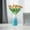 White Skyblue, variant on JingChun Folding Ceramic Vase Glass Home Decoration Vase Ceramic Vase Plant Flower Pot