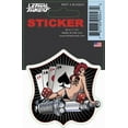 thumbnail image 1 of LETHAL THREAT DECALS Decals  2.75" x 3.5" Sparkplug Pin Up RC00047, 1 of 1