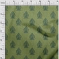 thumbnail image 2 of oneOone Organic Cotton Voile Fabric Leaves & Tree Block Printed Fabric 1 Yard 42 Inch Wide, 2 of 4