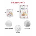 thumbnail image 7 of Easter Rabbits Kitchen Dish Towels for Drying Dishes Set of 2, Cute Bunny Faisy Leaf Eggs Spring Colorful Plaid Waffle Weave Microfiber Hand Tea Bathroom Towels Quick Dry & Absorbent Towel 15.7x23.6, 7 of 7