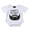 White, variant on Xingqing Newborn Infant Baby Boy Girl Short Sleeve Letter Print Round Neck Bodysuit