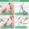 thumbnail image 4 of 50-Pack Floral Water Tubes, 4.3 Inch/ 11cm Plastic Floral Tubes with Rubber Caps[Transparent], 4 of 7