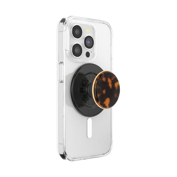 Empuñadura de teléfono PopSockets redonda compatibles con MagSafe - Tortoise