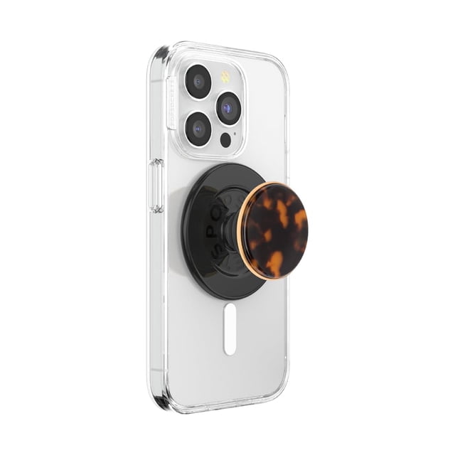 Empuñadura de teléfono PopSockets redonda compatibles con MagSafe - Tortoise
