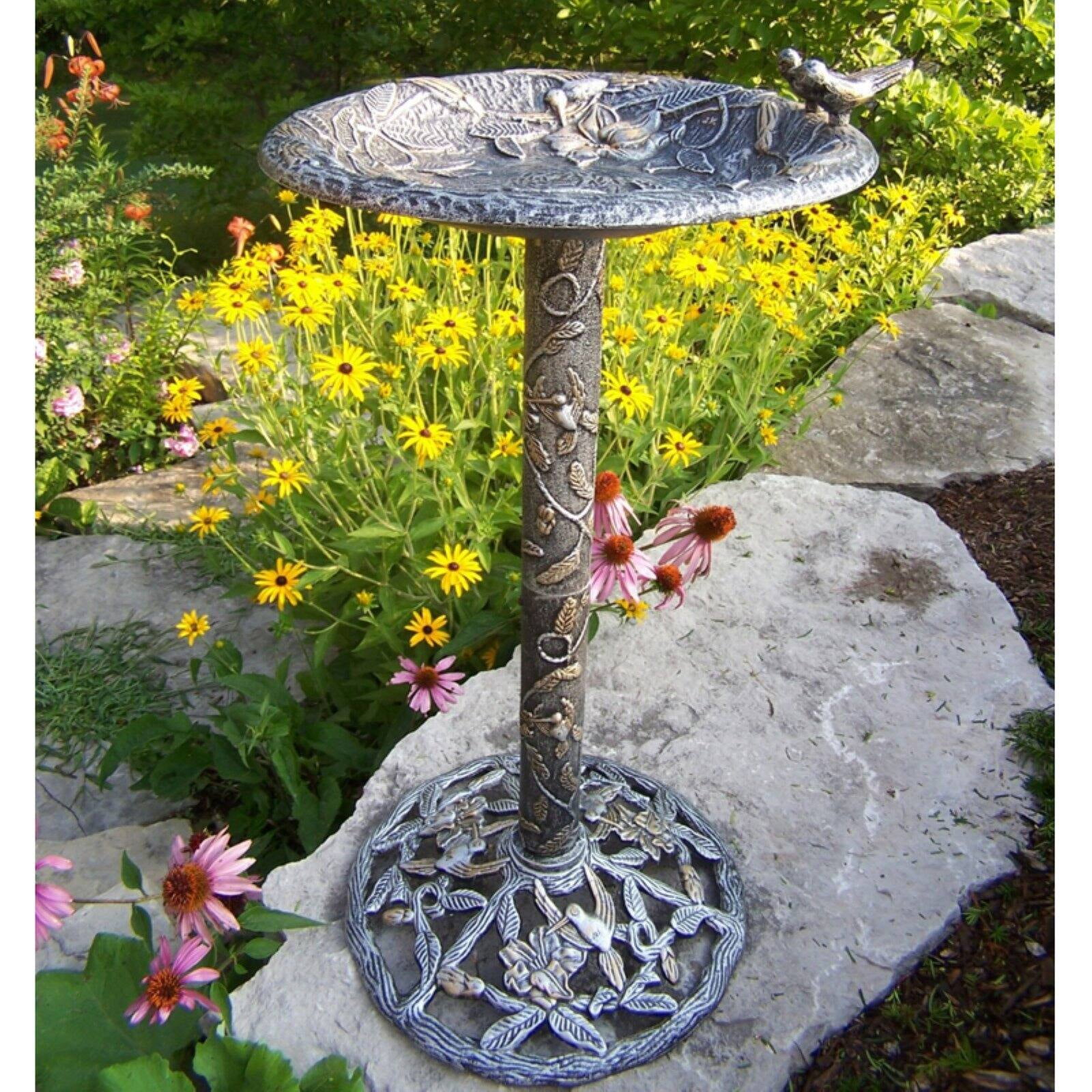 Oakland Living Hummingbird Bird Bath