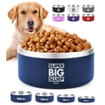 thumbnail image 1 of Dog Bowl Tuff Pupper de acero inoxidable aislante de alta resistencia, 1 of 8