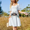 thumbnail image 2 of Womens Casual Dresses Mother's Day Short Sleeve Dress Summer Dresses for Women 2025, 2 of 7