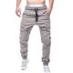thumbnail image 1 of ICHUANYI Clearance Men Sweatpants Casual Elastic Joggings Sport Solid Baggy Pockets Trousers(Gray, L) Ichuanyi Ichuanyi, 1 of 7