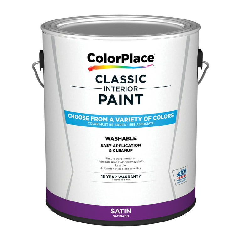 ColorPlace Classic Exterior House Paint, Dapper Tan, Flat, 1 Gallon 