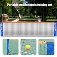 thumbnail image 4 of Thinsony Filet de Volleyball Bleu à Grand Application Robuste pour Entraînement Sportif Tennis Filet Polyvalent Filet de Tennis comme Montré 1 Ensemble, 4 of 6