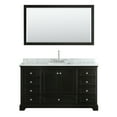 thumbnail image 4 of Wyndham Collection WCS202060SWGCMUNSM58 Deborah 60" Free Standing Single Vanity Set -, 4 of 6