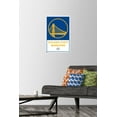 thumbnail image 2 of NBA Golden State Warriors - Logo 21 Wall Poster with Pushpins, 14.725" x 22.375", 2 of 6