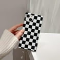 thumbnail image 3 of Checkered Phone Case for iPhone 13 Pro Max Black White Grids Plaid Checkerboard Slim Soft Classic Trunk Design Strong Shockproof Protective Checker Cover for iPhone 13promax 6.7", 3 of 9