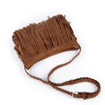 thumbnail image 3 of gcong Stylish Woven Fringe Messenger Crossbody Bag for Daily Casual Wear and Travel Use, 3 of 7