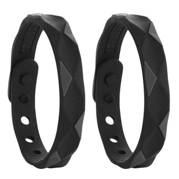 COOLL Adjustable Length Bracelet Energy Electrostatic Bracelet 2pcs Anti Static Bracelet Adjustable Multi-hole Improved Sleep