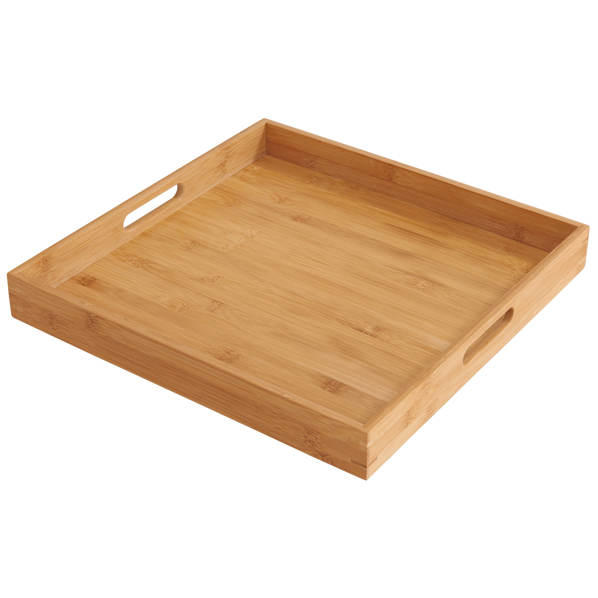 Details about   FOH Black Bamboo Serving Tray 19"L x 13"W x 1 1/2"H 