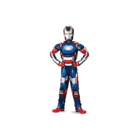 Iron Man 3 Patriot Muscle/boys Costume