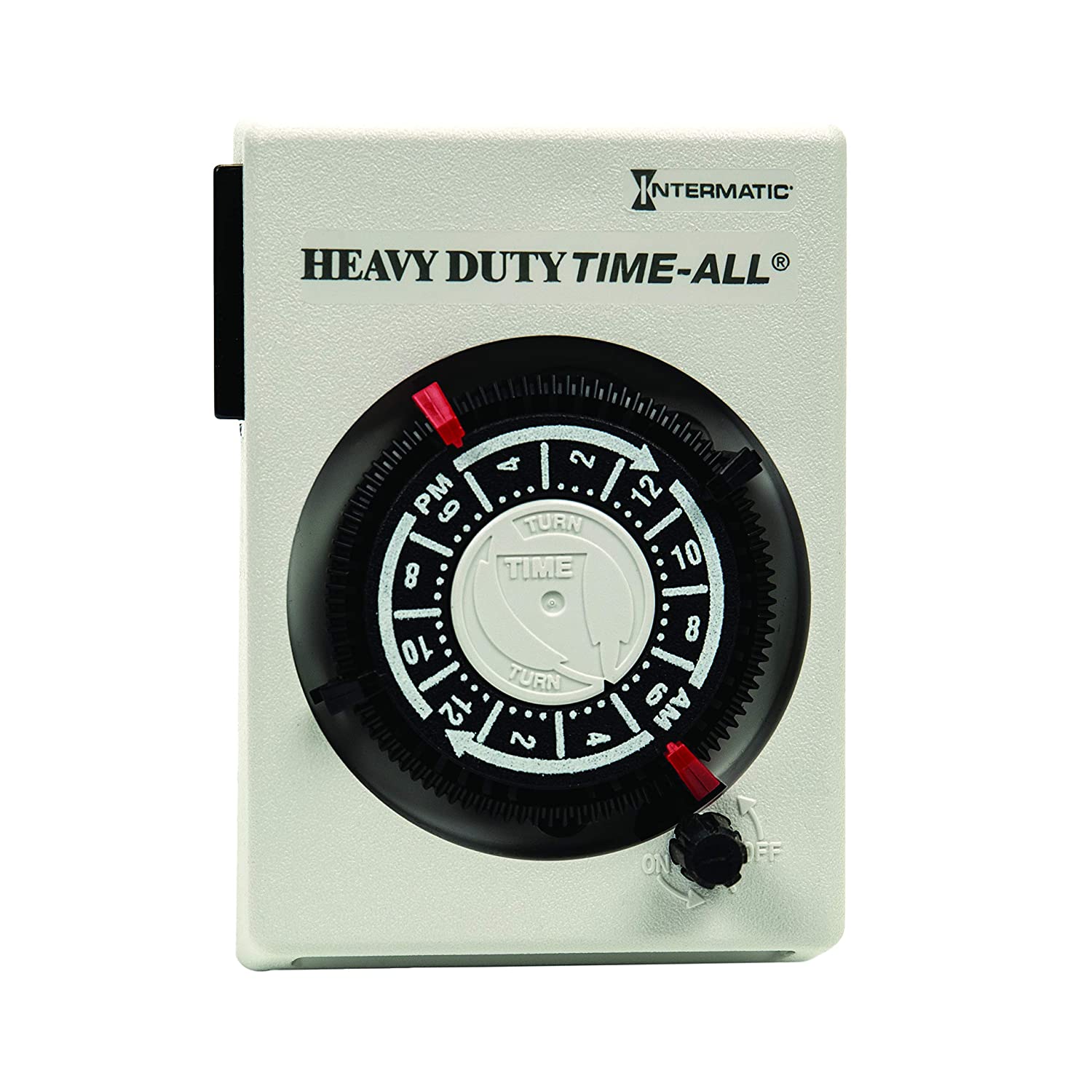 Intermatic HB112 HeavyDuty Plugin AC and Appliance Timer 240 VAC