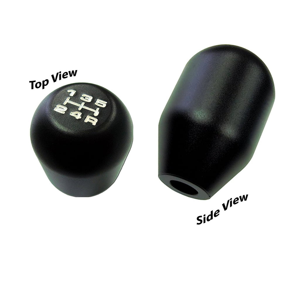 10x1.25mm Thread 5 speed TypeR Shift Knob in Black Billet Aluminum for Mazda 3 Miata MX3 MX5