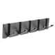 thumbnail image 3 of Gancho para colgar duradero gancho plegable de aluminio con 5 ganchos cocina de baño montada en la pared para entrada del dormitorio ANGGREK Otros, 3 of 8