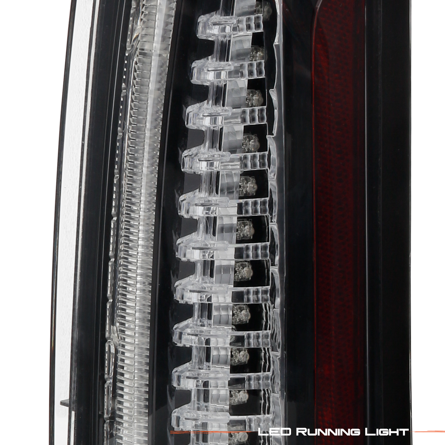 LED Tail Lights Pair For Cadillac ATS Sedan 2013-2018 – Black Housing Clear Lens