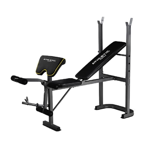 Banca para Ejercicio Athletic Works con Respaldo y Asiento
