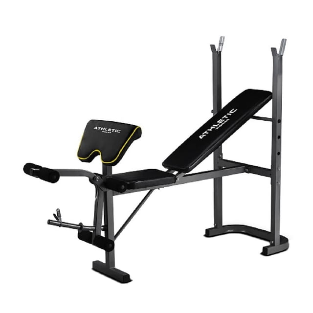 Banca para Ejercicio Athletic Works con Respaldo y Asiento