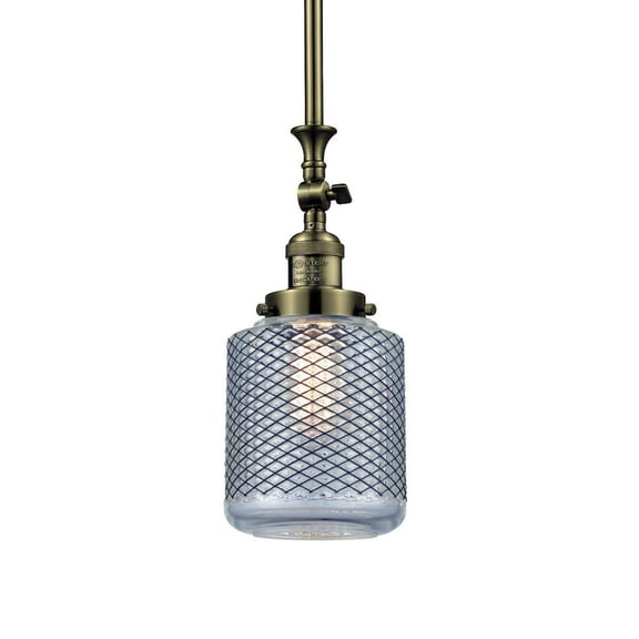 Innovations Lighting 206 Stanton Stanton 1 Light 6" Wide Mini Pendant - Brass