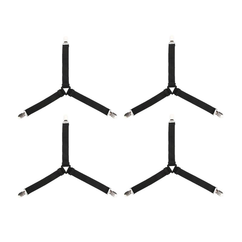 Petty Well Set of 4 Nylon Elastic Flat Sheet Fix Buckle Strong Plastic Clips Holder Bed Sheet Fasteners Clip Bed Sheet Fix Buckle Clips Petty Well Set of 4 Nylon Elastic Flat Sheet Fix Buckle Strong Plastic Clips Holder Bed Sheet Fasteners Clip Bed Sheet Fix Buckle Clips