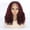Red-1BBUG, variant on More Beautiful Boho Braided Full Lace Blended Goddess Box Braids Wig with Curly Ends, Brown, 1 Count