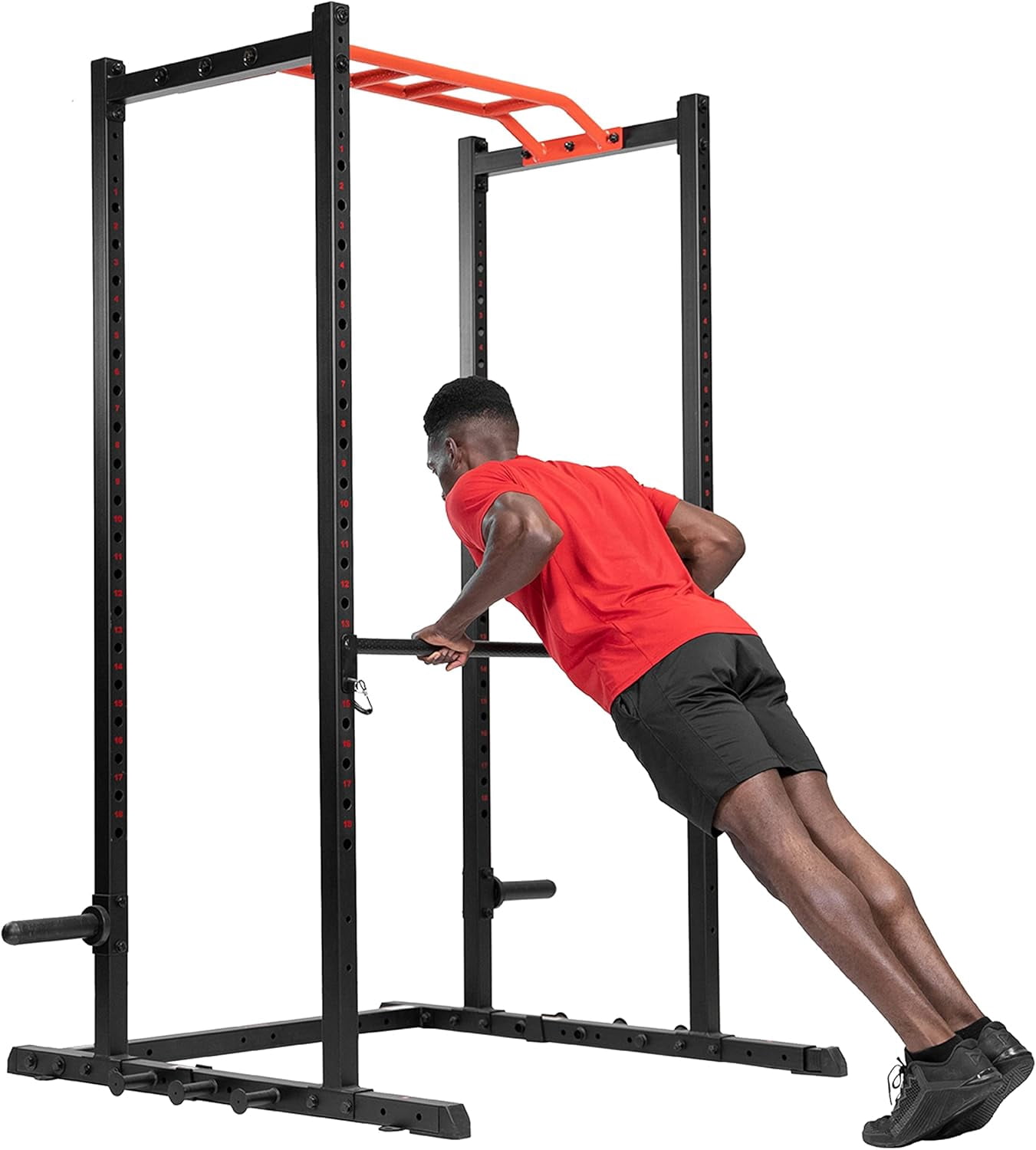 Power Cage Squat Rack Upgrade Attachments for Home Gym