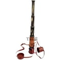 thumbnail image 3 of Handheld Pirate Spyglass Brass Nautical Antique Telescope With Leather 18 inches, 3 of 6