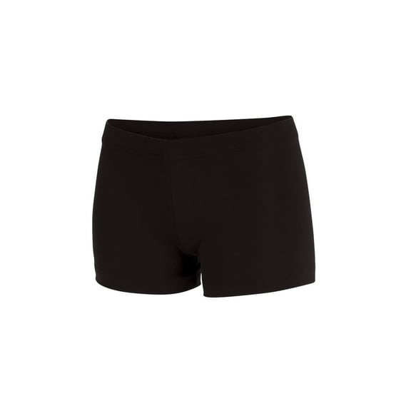 Chassé Women's Boy-Cut Cheerleading Briefs, Soft Mid-Rise Athletic Shorts   (AL, Black)