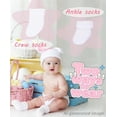 thumbnail image 4 of Socks 0-3 Months Preemie   Terry Ankle Socks 6 Pairs | , Soft, Multicolor, Easy Care, 4 of 6