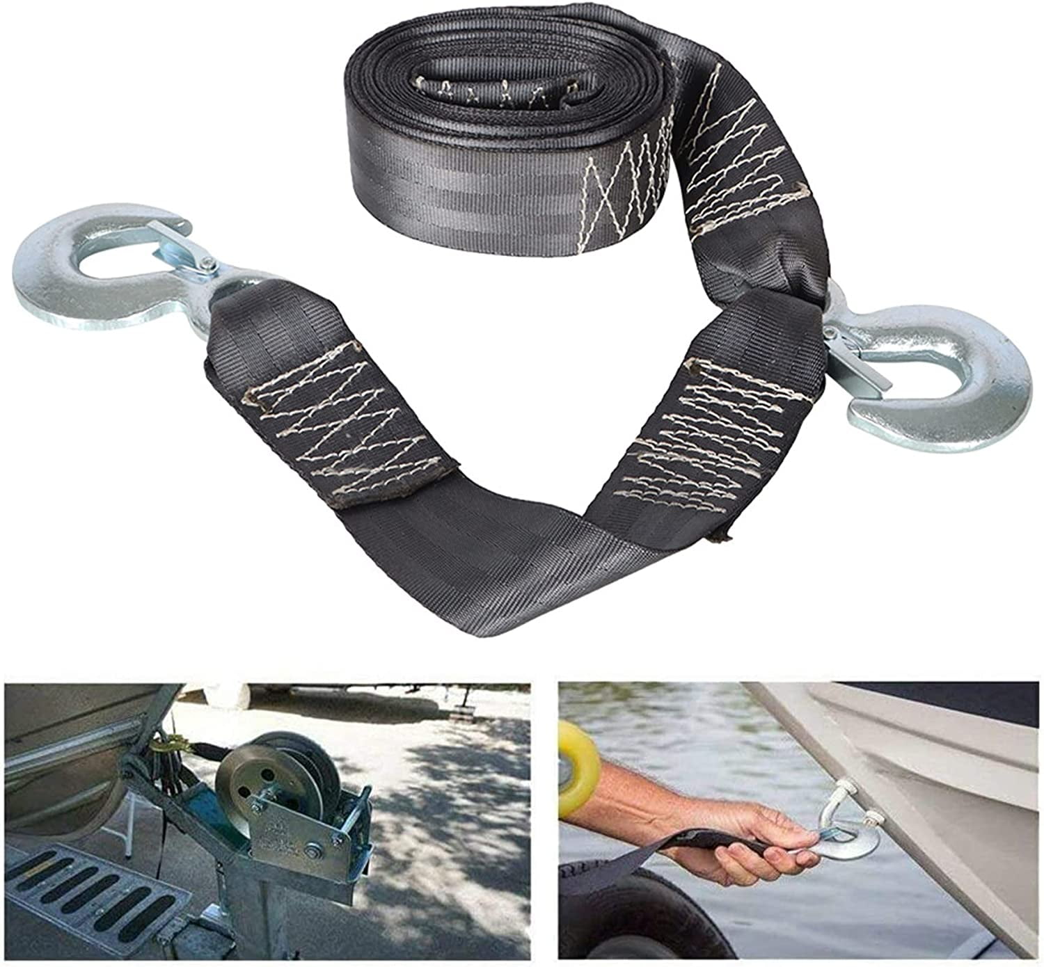 PET-U Fits For Ranger Boats 9642019 Trailer Winch Strap Double