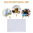 thumbnail image 3 of LOLIPPYY 25Pcs Clear Badge Protective Film Transparent Self Adhesive Laminating Sheets Matte, 3 of 8