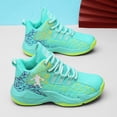 thumbnail image 4 of Zapatillas de baloncesto para niños y niñas, calzado deportivo antideslizante, suela gruesa, para exteriores, 2022, 4 of 5