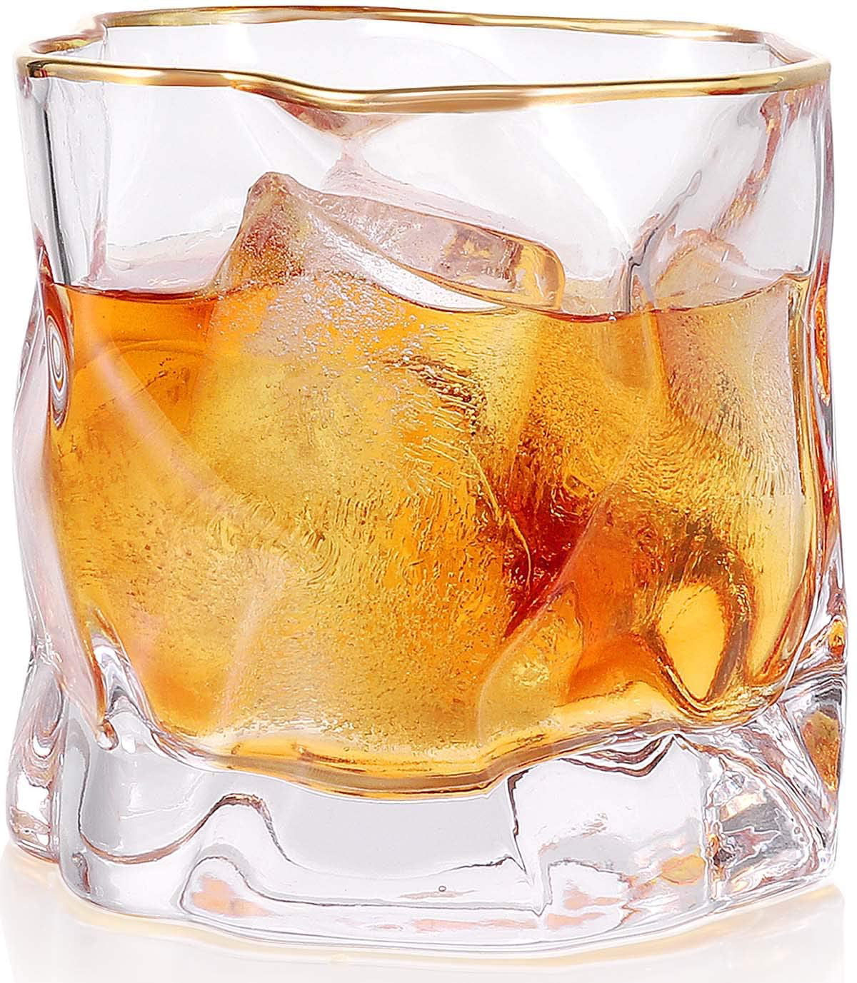 Funny Whiskey Dad Juice Cup Gift Glass Bourbon Scotch Cocktail Rocks Tumbler The 10oz Drink Glass is Perfect Whiskey Makes a Great Drinking Fathers Day Gift for Men Under $20