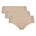 thumbnail image 1 of Chantelle Shorty para Damas Paquete de 3 - Suaves, sin costuras, invisibles, Talla Ùnica Nude 36-44, 1 of 3