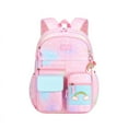 thumbnail image 5 of Schoolbag for Primary School Students Women's Rainbow Lightweight Burden-reducing Ridge Protection Large Capacity Children's Backpack for Grade 1-6 Foreign Trade., 5 of 5